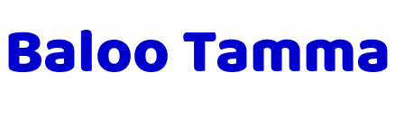 Baloo Tamma шрифт